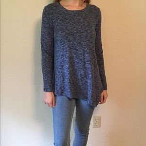 🌾♥️ BOBEAU NORDSTROM ASSYMETRICAL TOP SZ S BLUE